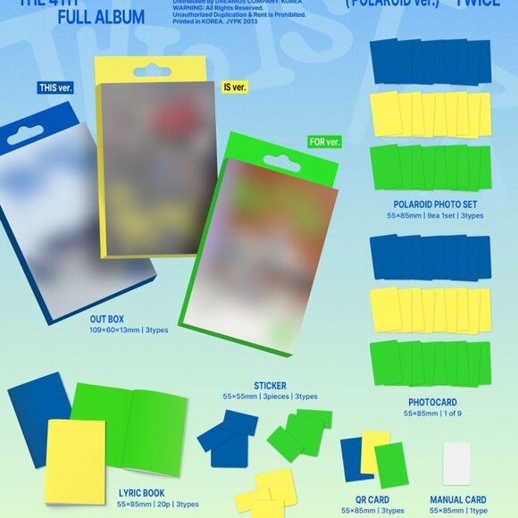 TWICE - THIS IS FOR - Polaroid Version (Is ver.) Official - Picture 3 of 3